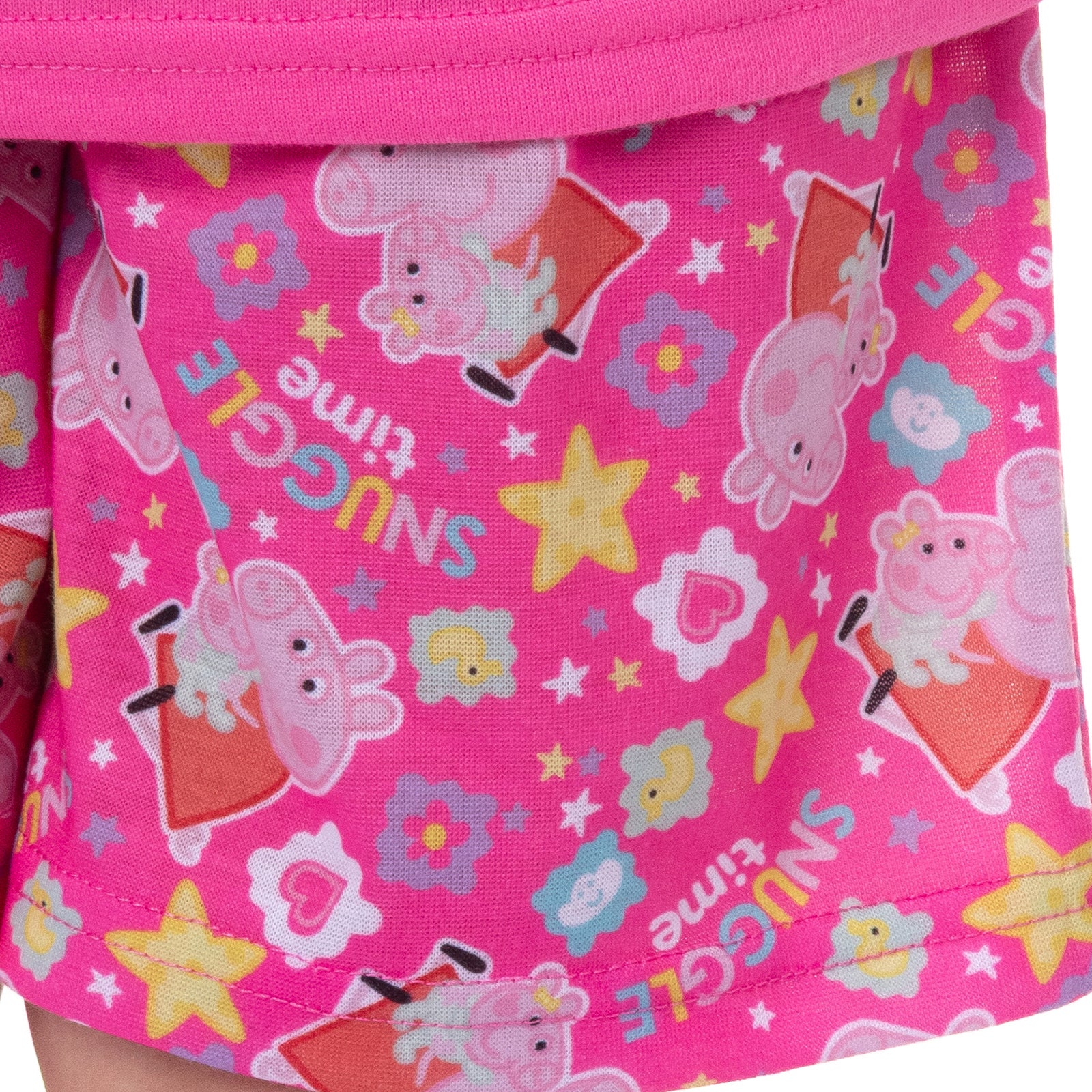 Peppa Pig Pajamas Toddler Girls' Snuggle Time Short PJ Sleep Set (3T)