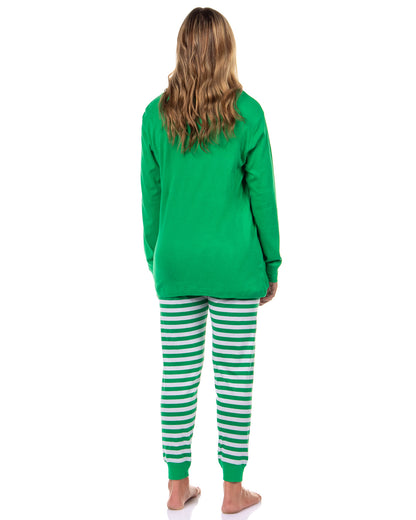 Peppa Pig Matching Family Pajamas Merry Christmas Holiday Fun Shirt and Pant Tight Fit Set