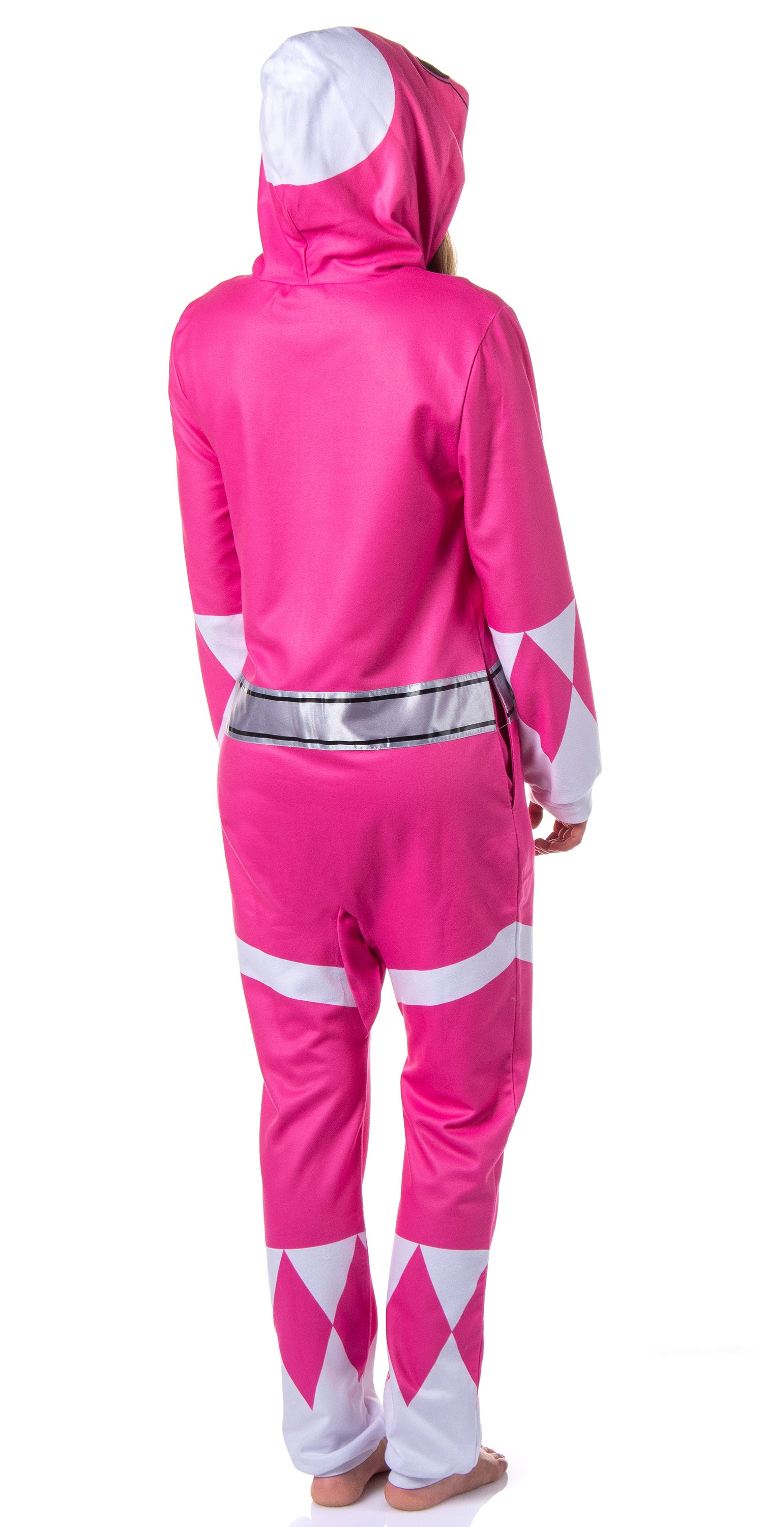 Power Rangers Costume Union Suit One Piece Pajama Outfit For Men And Women