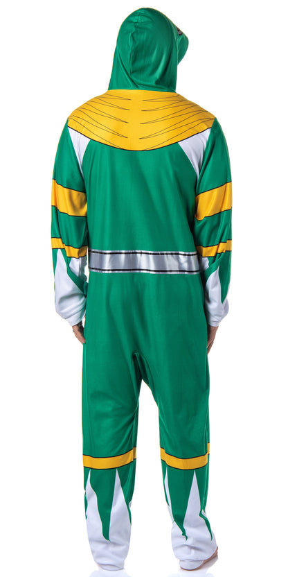 Power Rangers Costume Union Suit One Piece Pajama Outfit For Men And Women