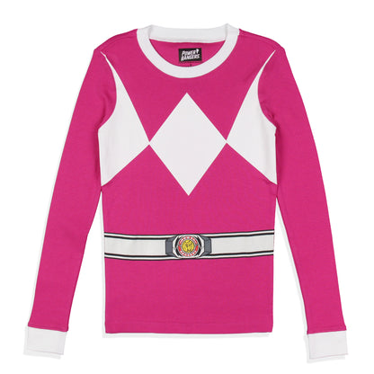 Power Rangers Boys' Red Ranger Classic Character Costume Sleep Pajama Set