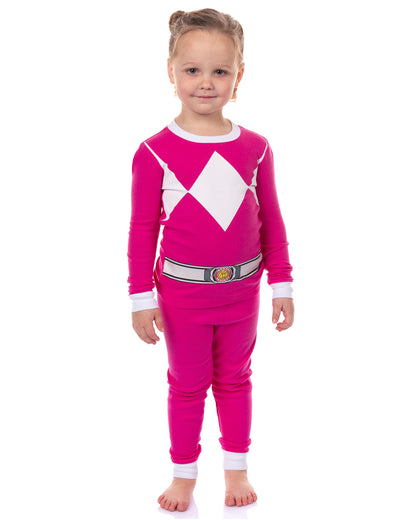 Power Rangers Toddler Boys' Red Ranger Character Costume Sleep Pajama Set