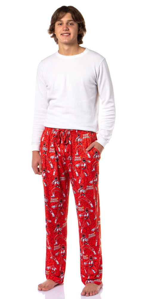 Power Rangers Multiple Sizes Family Sleep Tossed Print Pajama Pants