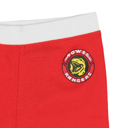 Power Rangers Boys' Character Tight Fit Pajama Short Lounge Set