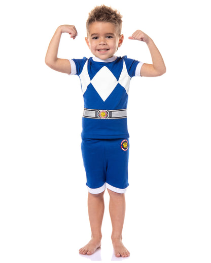Power Rangers Boys' Character Tight Fit Pajama Short Lounge Set