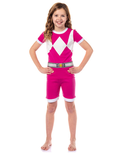 Power Rangers Boys' Character Tight Fit Pajama Short Lounge Set