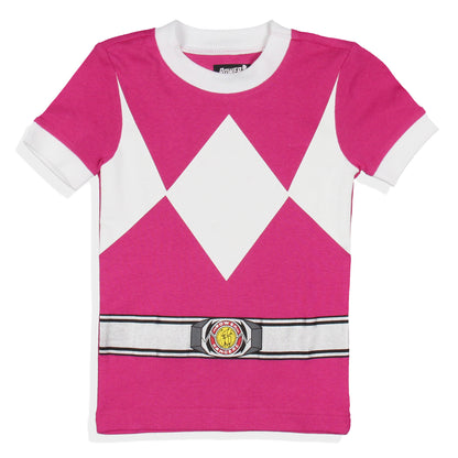 Power Rangers Boys' Character Tight Fit Pajama Short Lounge Set
