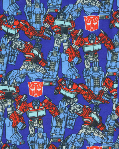 Transformers Boys' Optimus Prime Roll Out Autobots Long Sleeve Pajama Set
