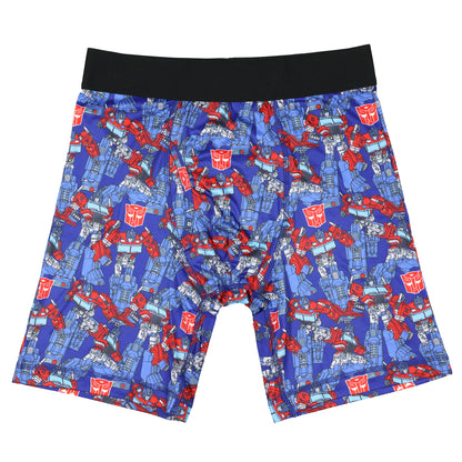 Transformers Boxer Briefs Men's Optimus Prime Autobot AOP Underwear