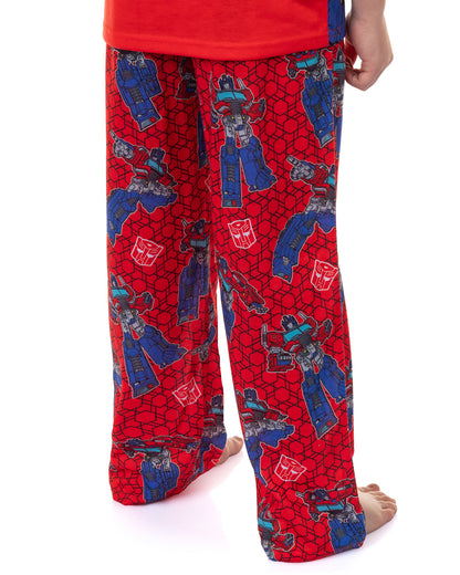 Transformers Pajamas Boys' Short Sleeve and Pant PJ Set