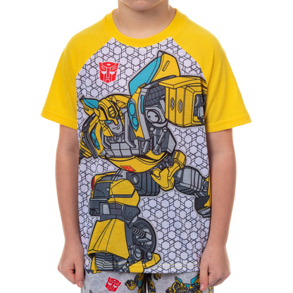 Transformers Pajamas Boys' Short Sleeve and Pant PJ Set