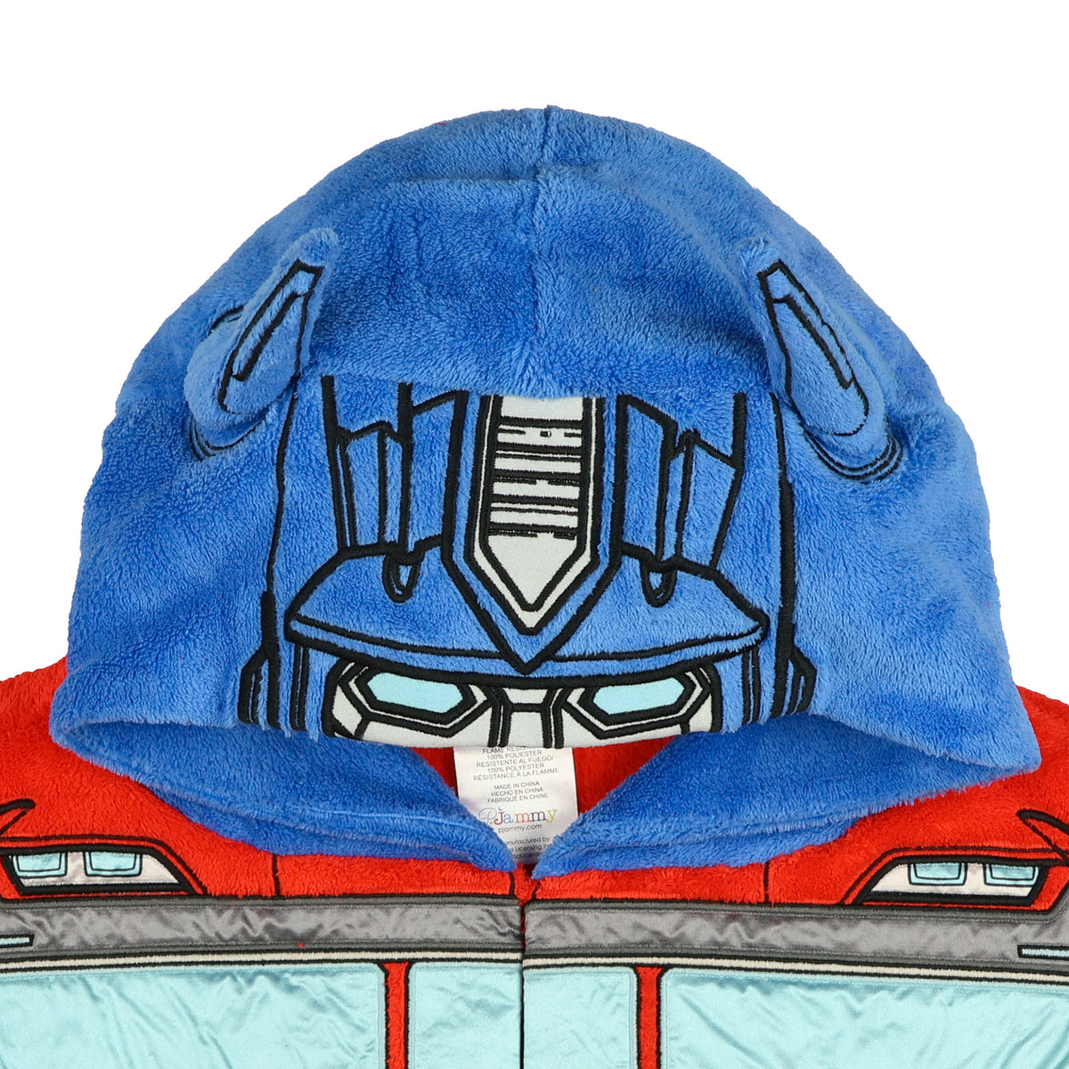Transformers Robe Kids Optimus Prime Fleece Hooded Bathrobe