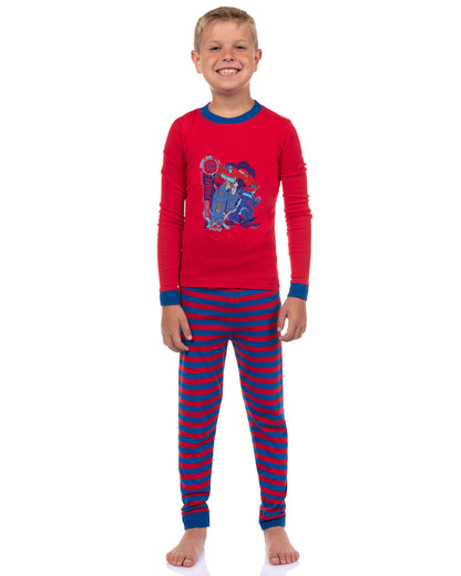 Transformers Boys Optimus Prime Character TV Show Sleep Pajama Set