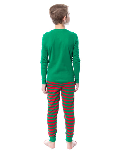 Transformers Boys' Christmas Robots In Disguise Striped Pajama Set