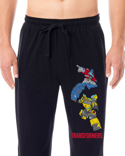 Transformers Men's Optimus Prime Bumblebee Sleep Lounge Pajama Pants