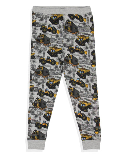 Tonka Toddler Boys' 952 Mighty Dump Truck 2 Piece Long Sleeve Pajama Set