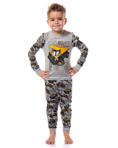 Tonka Toddler Boys' 952 Mighty Dump Truck 2 Piece Long Sleeve Pajama Set