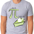 My Pi Her Pie Key Lime Men's Funny Math Teacher's Shirt Mathematics Geek Pi Day Ring-Spun Fabric T-Shirt Tee