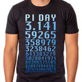 Pi Day Shirt Longest Day Of The Year Men's Funny Math Teacher's Nerd Geek Ring-Spun Fabric T-Shirt Tee