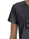 INTIMO Womens' Love Plaid Heart Arrow Crewneck Shirt
