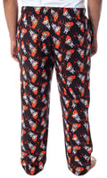 IT The Movie Men's Pennywise Clown Character Allover Pattern Lounge Sleep Pajama Pants