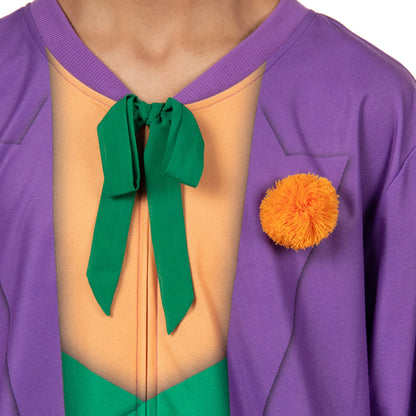 DC Comics The Joker Union Suit Adult Costume One Piece Pajama