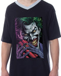 DC Comics Mens' The Joker Character Icon Nightgown Sleep Pajama Shirt