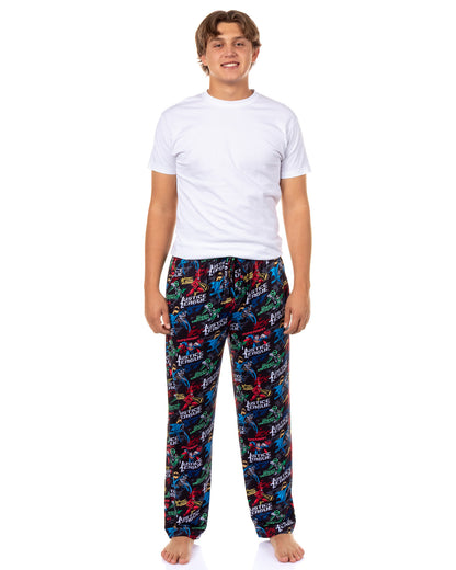 DC Comics Justice League Pajamas Men's Superhero Lounge Sleep PJ Pants