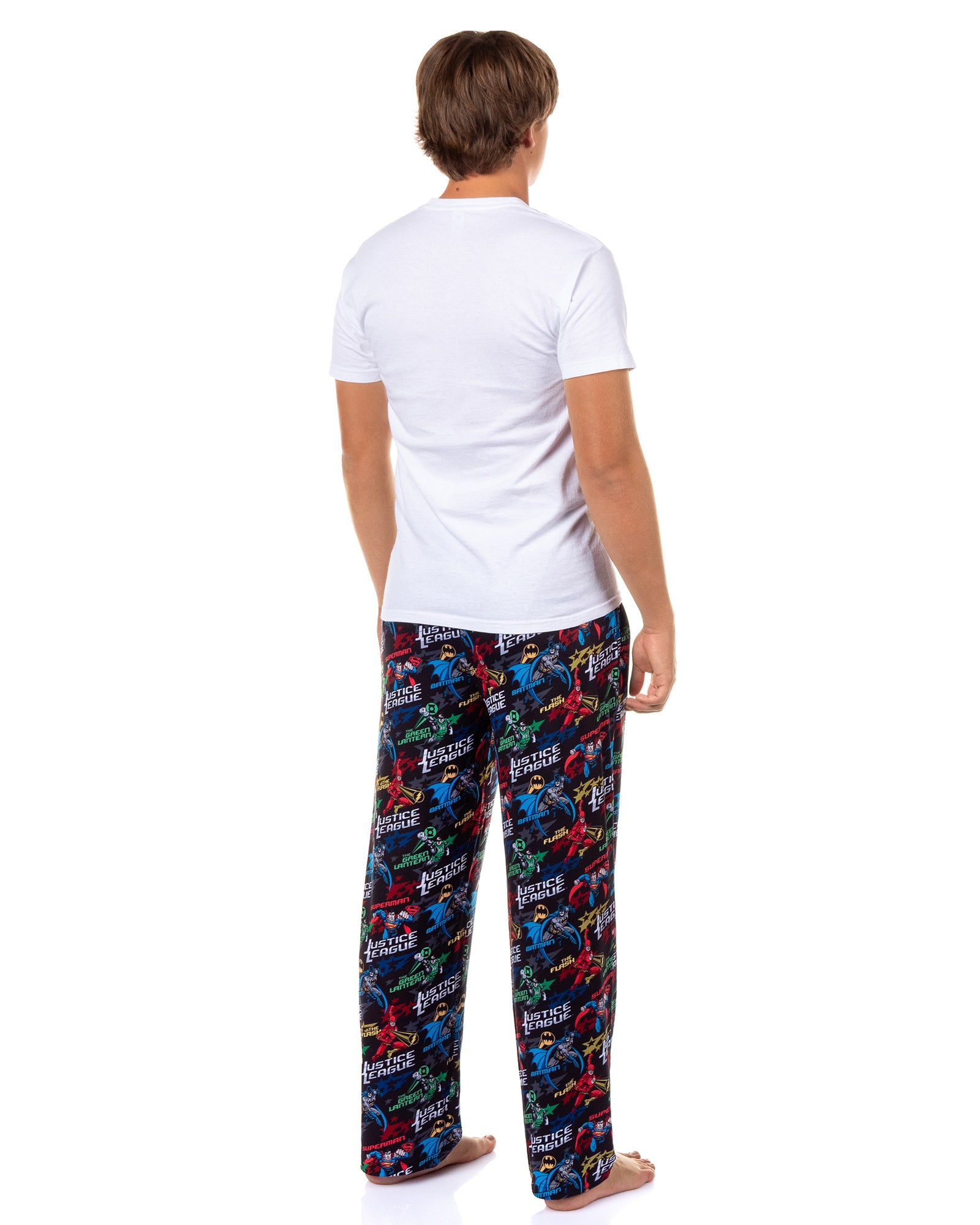 DC Comics Justice League Pajamas Men's Superhero Lounge Sleep PJ Pants