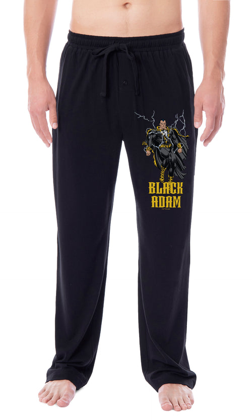 DC Comics Mens' Black Adam Character Classic Sleep Pajama Pants