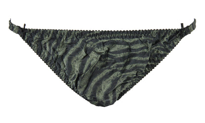 INTIMO Womens Classic Silk String Bikini Underwear