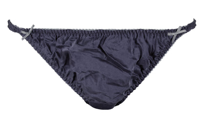 INTIMO Womens Classic Silk String Bikini Underwear