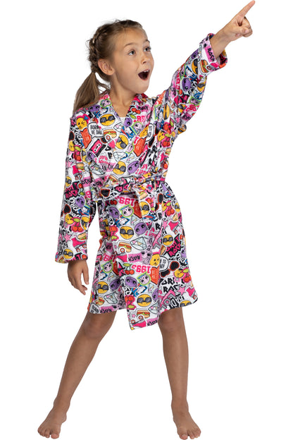 LOL Surprise! Emoj Glam Girl Emoji Pajama Robe