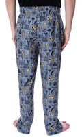 Lord of the Rings Men's Allover Pattern Adult Sleepwear Lounge Bottoms Pajama Pants
