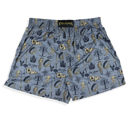 Lord of The Rings Boxer Shorts Icons One Ring Tree of Gondor Underwear