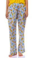 Looney Tunes Women's This Is How I Chill Tossed Tweety Bird Sleep Pajama Short Set