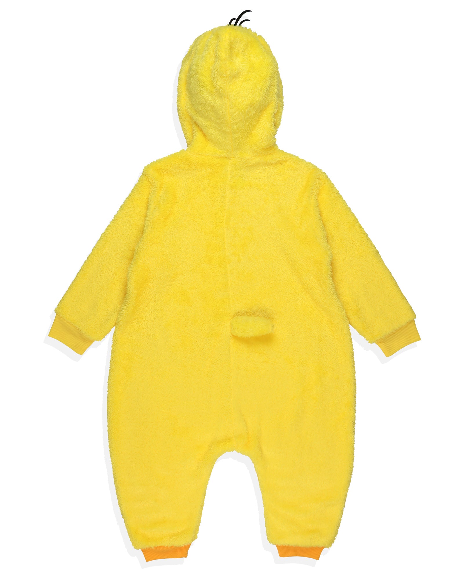 Looney Tunes Union Suit Toddler Tweety Bird Kigurumi Full Zip Pajamas (3T)