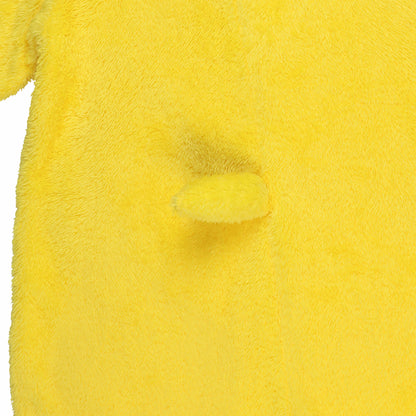 Looney Tunes Union Suit Toddler Tweety Bird Kigurumi Full Zip Pajamas (2T)