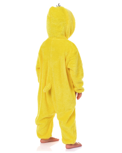 Looney Tunes Union Suit Toddler Tweety Bird Kigurumi Full Zip Pajamas (2T)