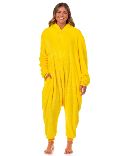 Looney Tunes Women's Tweety Bird Kigurumi Union Suit Costume Pajama (XXS/XS)