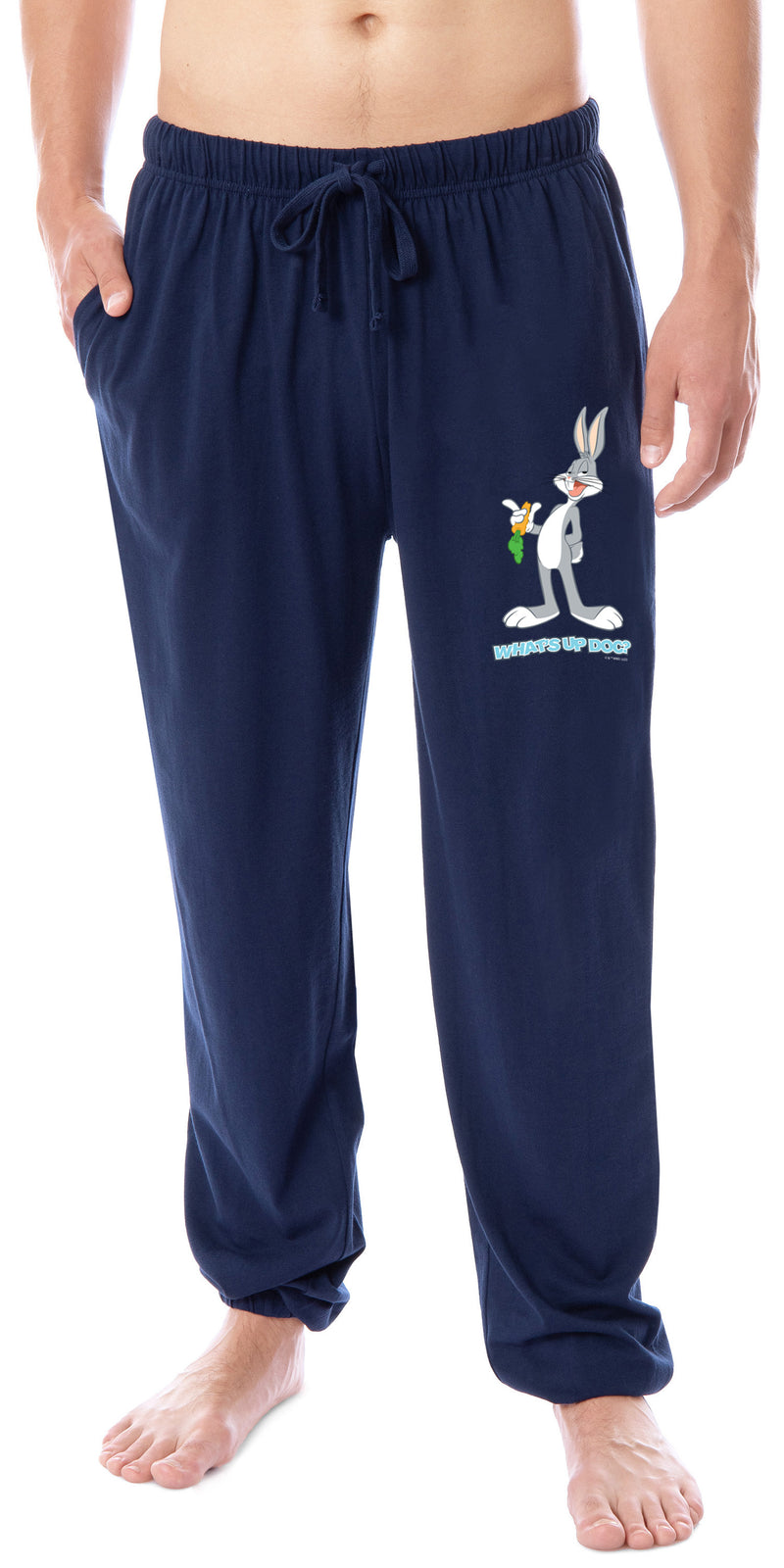 Looney Tunes Mens' Bugs Bunny What's Up Doc? Character Sleep Pajama Pants