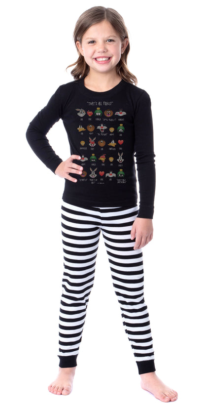 Looney Tunes Expressions Characters Tight Fit Family Pajama Set