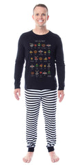 Looney Tunes Expressions Characters That's All Folks Tight Fit Cotton Matching Family Pajama Set