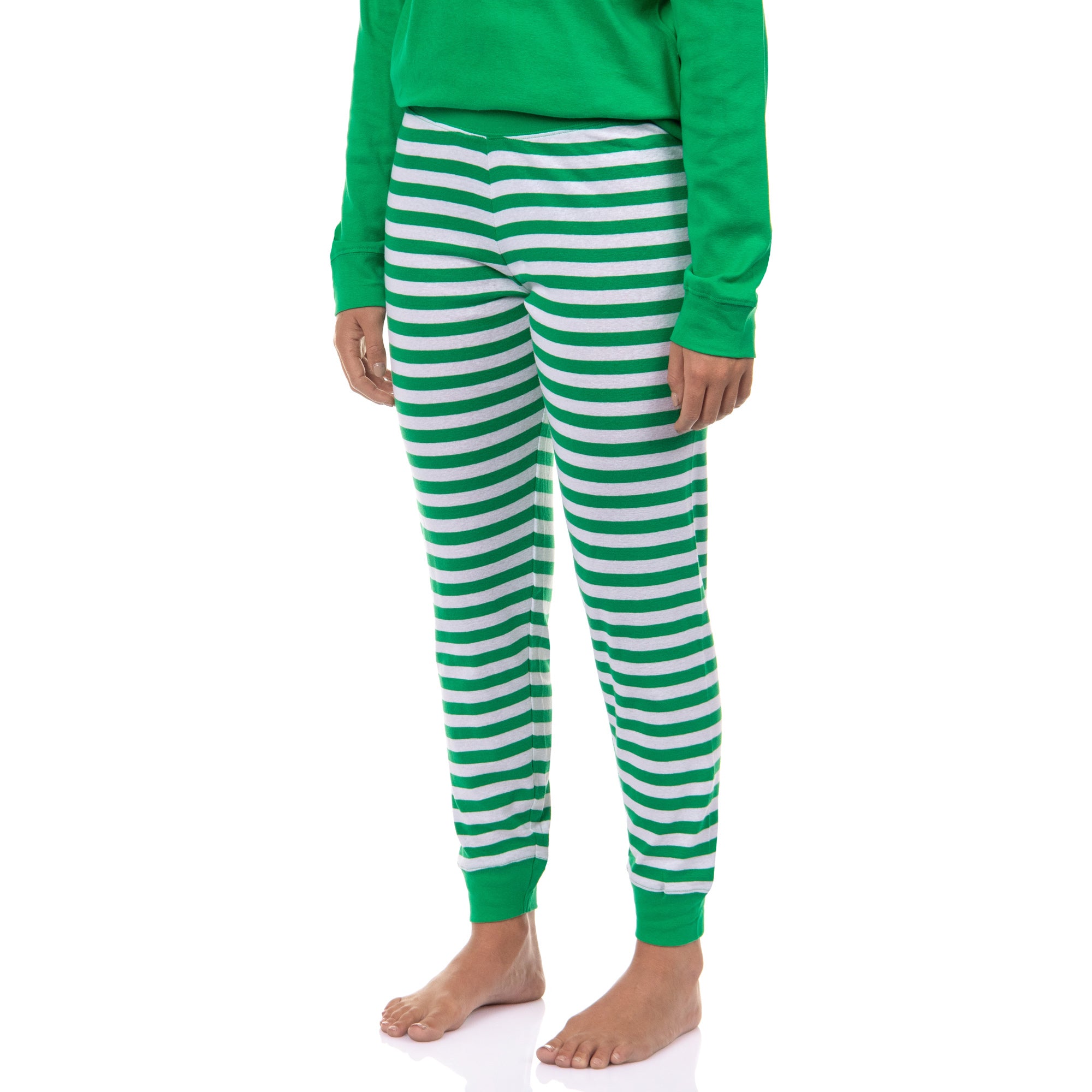 Looney Tunes Bugs Bunny, Lola Bunny, Tweety Bird, Tazmanian Devil Christmas Tight Fit Family Pajama Set