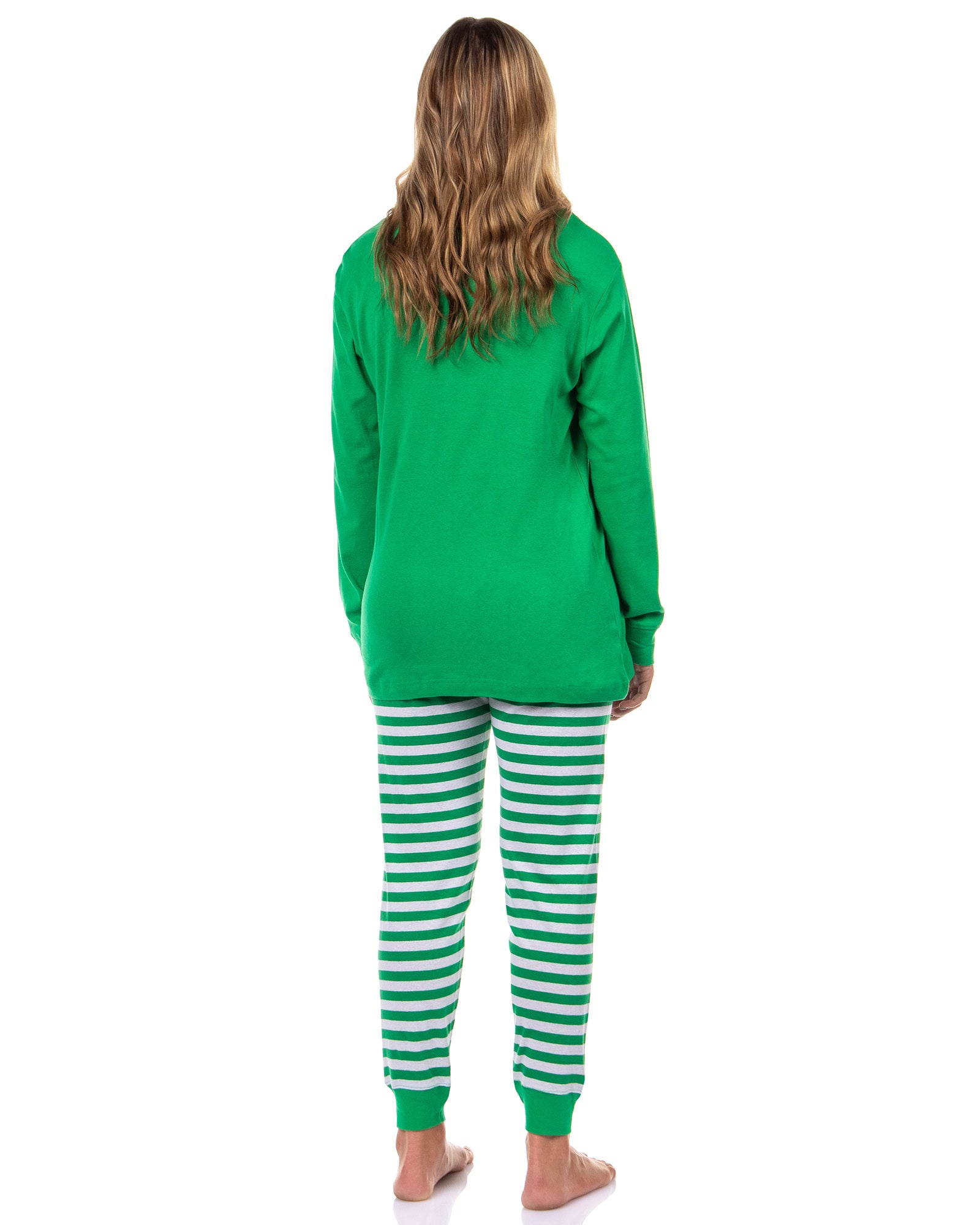 Looney Tunes Bugs Bunny, Lola Bunny, Tweety Bird, Tazmanian Devil Christmas Tight Fit Family Pajama Set