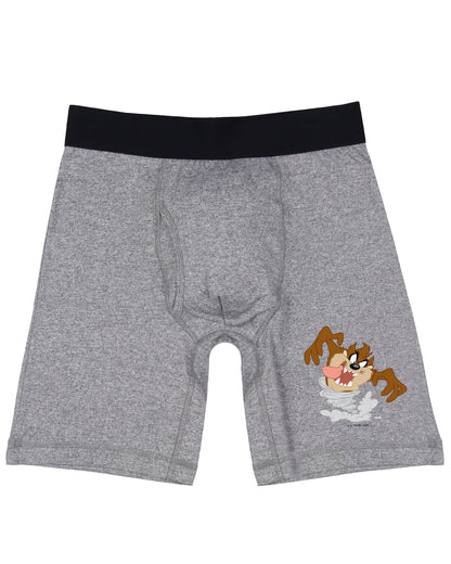 Looney Tunes Men's Taz Devil Design Long Leg Boxers Underwear