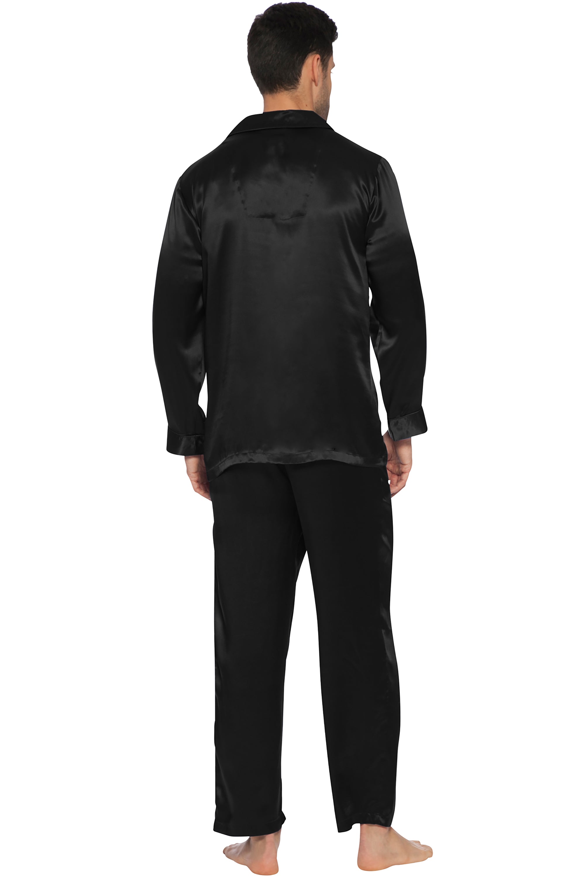 Intimo Mens Classic Silk Pajamas