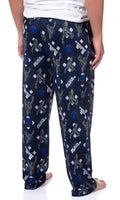 Marvel Comics Mens' Black Panther Character Tossed Print Sleep Pajama Pants