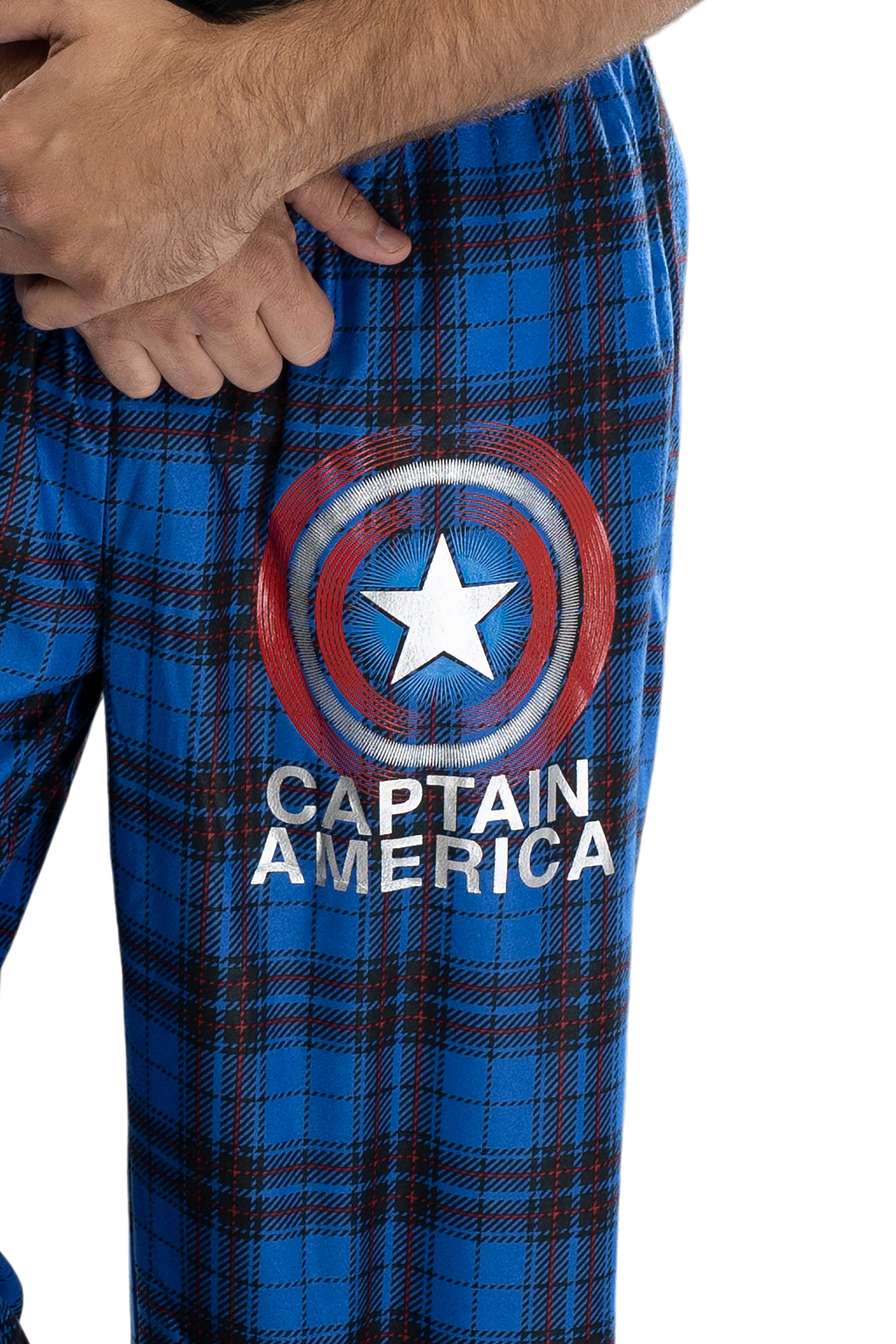 Marvel Avengers Captain America Pajama Pants Mens Medium Sleep Lounge Wear  Gray | eBay
