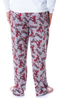 Marvel Mens' Carnage Character Symbiote Tossed Print Sleep Pajama Pants